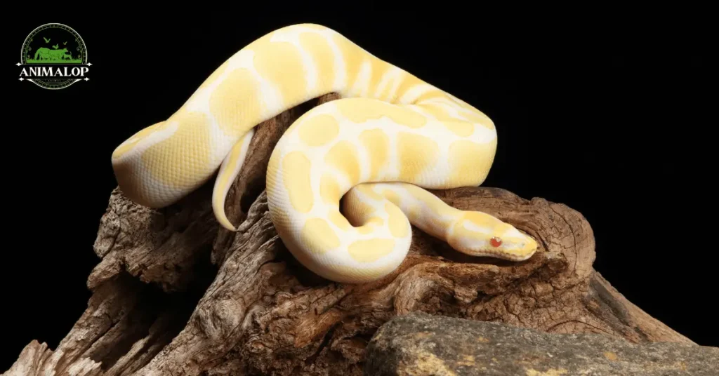 Axanthic Albino Ball Python