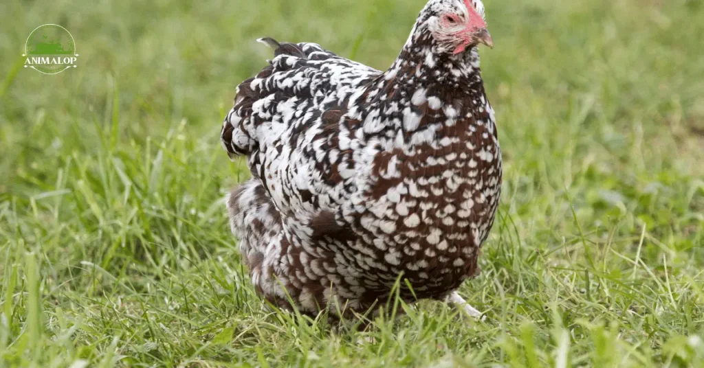 Speckled Sussex Chicken 1