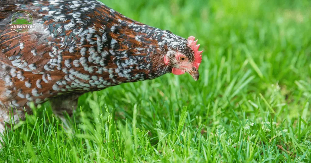 Speckled Sussex Chicken