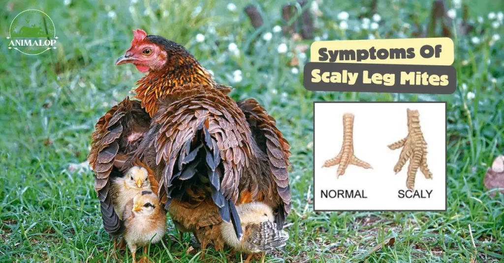 Symptoms Of Scaly Leg Mites